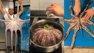 OCTOPUS SHOW. By Chef Mehmet GEZEN