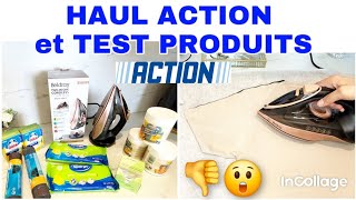 HAUL ACTION 😍👌 TEST  FER AÀ REPASSER SQNS FIL DE ACTION 😳