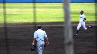 鳥羽高校　花田・ホームラン(智辯学園戦・2011秋季近畿大会)