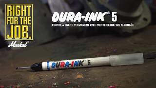 DURA-INK® 5 - Feutre à encre permanent avec pointe extrafine allongée