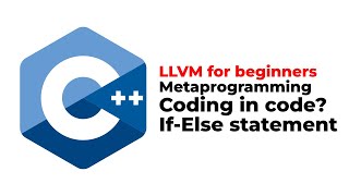 LLVM IR C++ API: Generate your first if-else statement