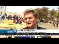 An interview with Wits dean, Rob Sharman interrupted by students