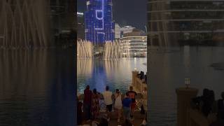 Mesmerizing Fountain Show: Burj Khalifa! #shortsvideo #shortsviral