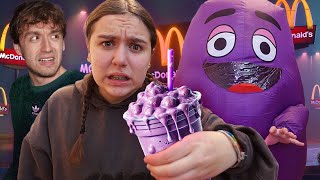 NE PAS BOIRE LE GRIMACE SHAKE MCDO A 3H DU MATIN ! - PINK LILY