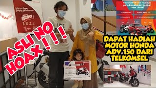 DAPAT MOTOR HONDA ADV 150 DARI TELKOMSELPOIN | MENANG HADIAH TelkomselPOIN