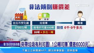 「外縣市」垃圾流入北市 環保局逮3業者重罰│94看新聞