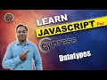 Datatypes in JavaScript #jsbyjs #javascript #learning
