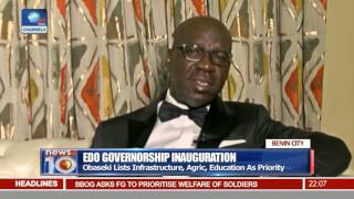 News@10: Obaseki States Civil Service Pivotal To Achievement Of Goals 12/11/16 Pt.1