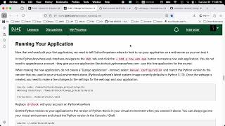 Installing Django 5.2 on PythonAnywhere