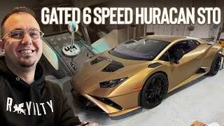 Converting my Huracan STO to Manual - Part 1