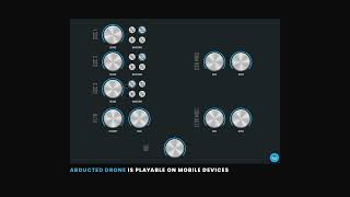 Abducted Drone: a webbased synthesizer primarily built for drones