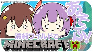 【MINECRAFT】夜ののんびりまったり放送【#清純ワイルド】