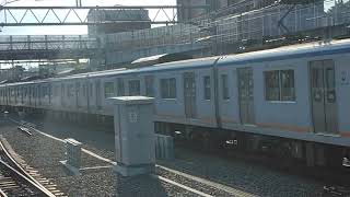 相鉄8000系8708編成各停横浜行　西谷駅