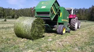 Sianokiszonka z Mieszanki Gorzowskiej Z VIXĄ ☆ STEYR\u0026MASSEY FERGUSON☆Janek Agro