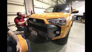 Toyota 4Runner wrap donated by Interstate Image.