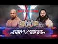 WWE Super Showdown 2020 - The Fiend Vs Goldberg For The Universal Title - WWE 2K20