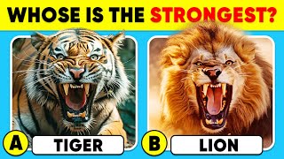 How Good Is Your Knowledge of ANIMALS? 🦁🐯✅ General Knowledge Trivia Quiz