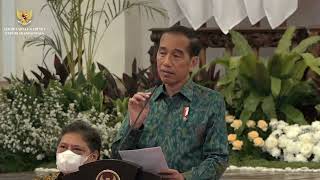 Pengantar Presiden Jokowi dalam Sidang Kabinet Paripurna, Selasa (8/12)