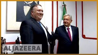 🇺🇸 🇲🇽 Mike Pompeo meets Mexico's president-elect Obrador | Al Jazeera English
