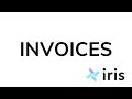 Invoices - Payment Schedules/Partial Payments with Iris