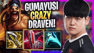 GUMAYUSI IS SO CRAZY WITH DRAVEN! - T1 Gumayusi Plays Draven ADC vs Cho'gath! | Season 2023