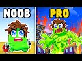 I Went NOOB to PRO in Roblox BIGGEST SLIME Simulator...