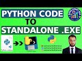 Python (.py) to EXE | Convert Your Python Code (.PY) to EXE file in Seconds | Work Smart Hub