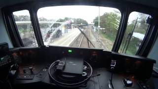 Real Train Driver's View DDZ Haarlem - Beverwijk - Uitgeest 2014