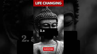Top 3 LIFE CHANGING Buddha Quotes Motivational On Life #shorts #quotes