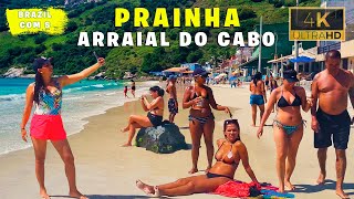 PRAINHA BEACH IN ARRAIAL DO CABO, RJ | April 2022 | Brazil com S