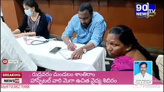 శాంతిరాం హాస్పిటల్ వారి మెగా ఉచిత వైద్య శిబిరం