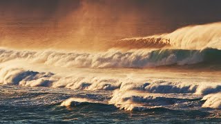 Evening Waves • Relaxing Piano Music with Ocean Waves