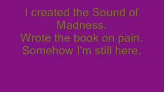 Sound of Madness Lyrics - Shinedown