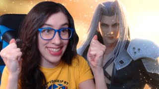 SEPHIROTH SMASH BROS ULTIMATE REVEAL REACTION | JustJesss