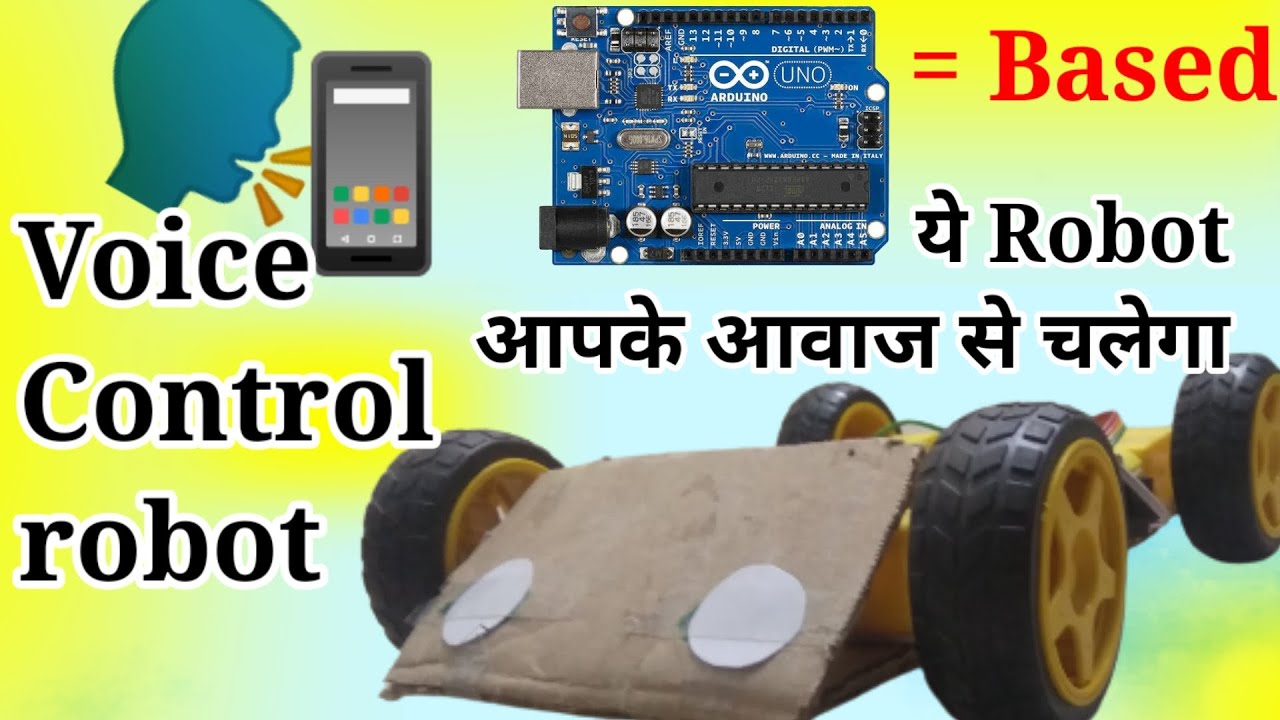 How To Make Voice Control Robot | Voice Control Robot Car Using Arduino ...