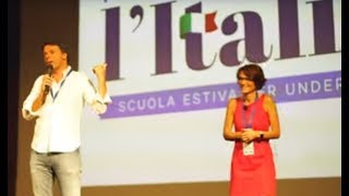 Renzi e la scuola estiva politica "Meritare l'Italia 2019" -1- (23.09.19)