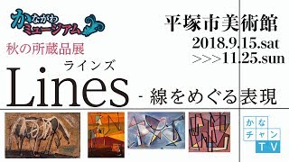 平塚市美術館－2018年秋の所蔵品展「Lines-線をめぐる表現」2018/10/26.fri