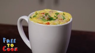 How to cook an Omelette in a Mug