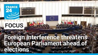 Foreign interference threatens European Parliament ahead of elections • FRANCE 24 English