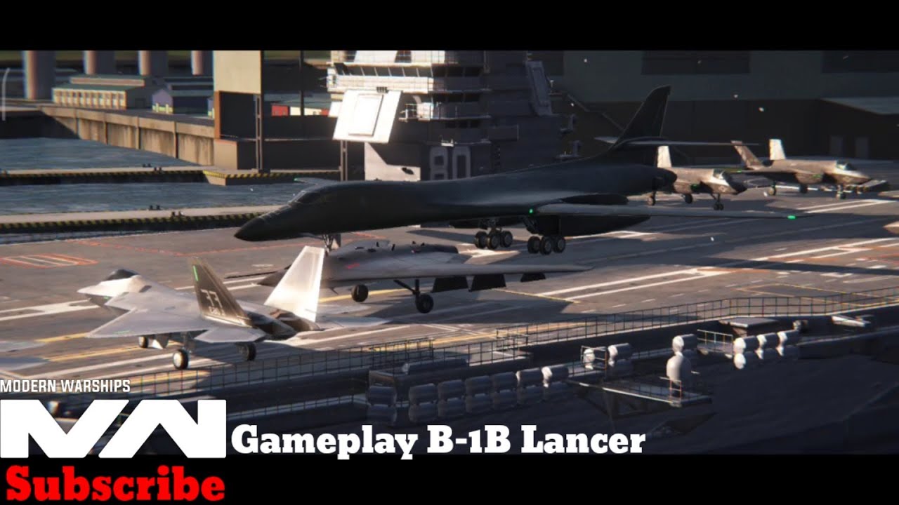 Gameplay B-1B Lancer | Modern Warship - YouTube