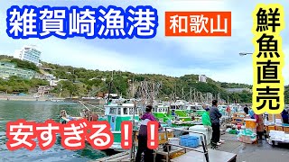 a fishing port at which fish return cheaply in Japan