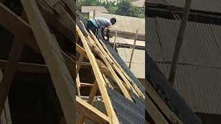 Gerard roofing installation || The bond design || Youtube short
