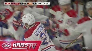 GOAL | Galchenyuk tips Barberio's shot