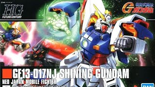 Bandai Gunpla HGFC 1/144 Shining Gundam Review