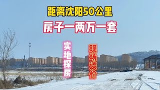 距离沈阳50公里灯塔市铧子镇房子一两万一套鬼哥实地探房现场谈价