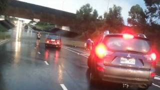 Melbourne flood footage. Magid Drive, Narre Warren 3805