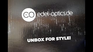 EDEL OPTICS First buy unboxing Great online shop