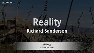 Richard Sanderson-Reality (Karaoke Version)