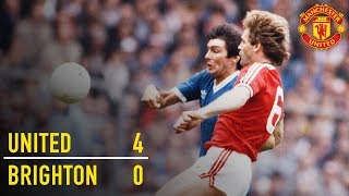 Manchester United 4-0 Brighton (1983) | FA Cup Classic | Manchester United