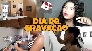 TIREI VÁRIAS FOTOS/ DIA DE GRAVAÇÃO/ VLOG😍😜